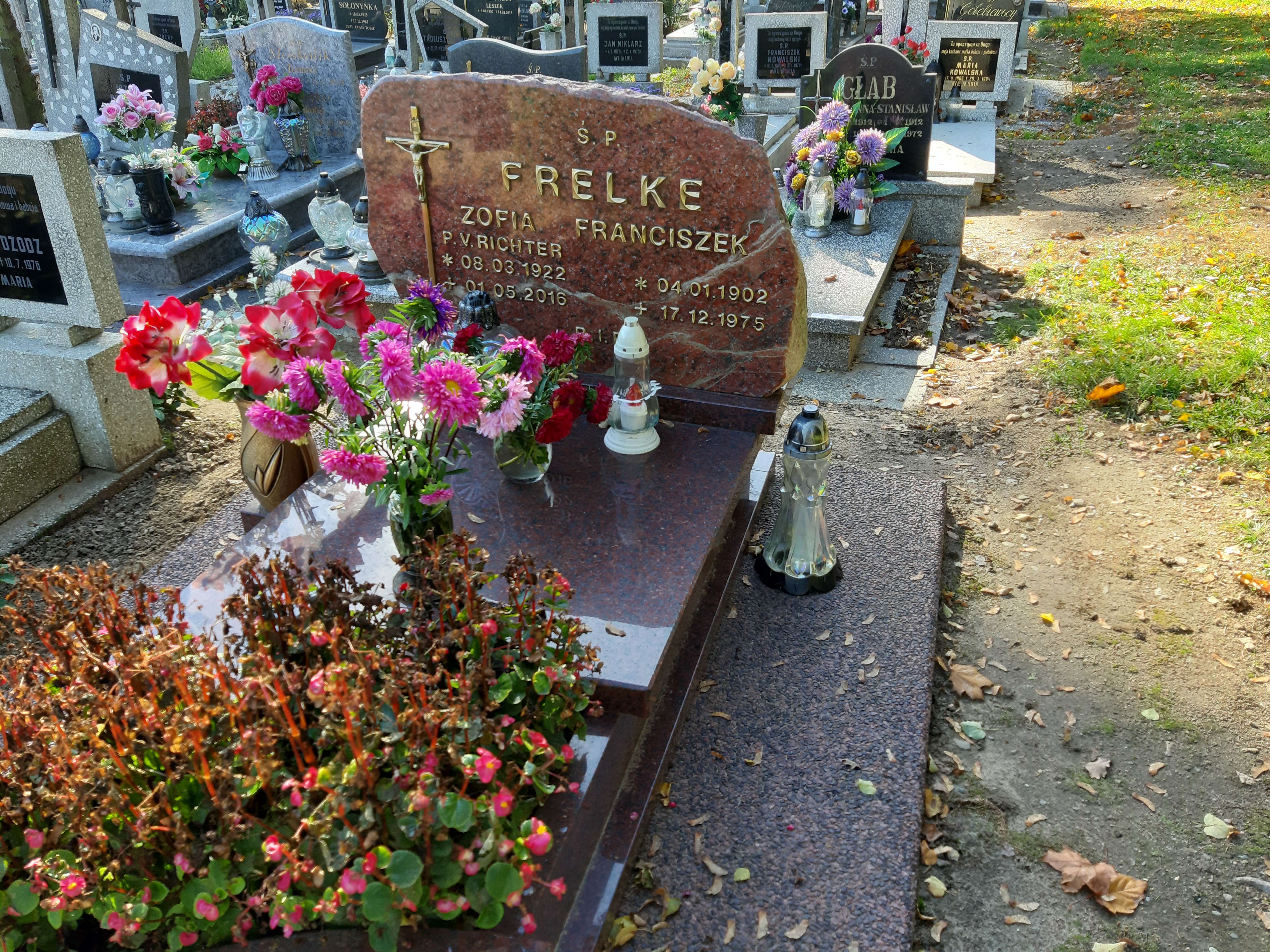 Franciszek Frelke 1902 Czarne - Grobonet - Wyszukiwarka osób pochowanych