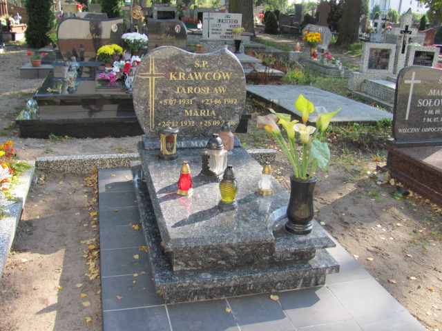 Grób Andrzej Krawców