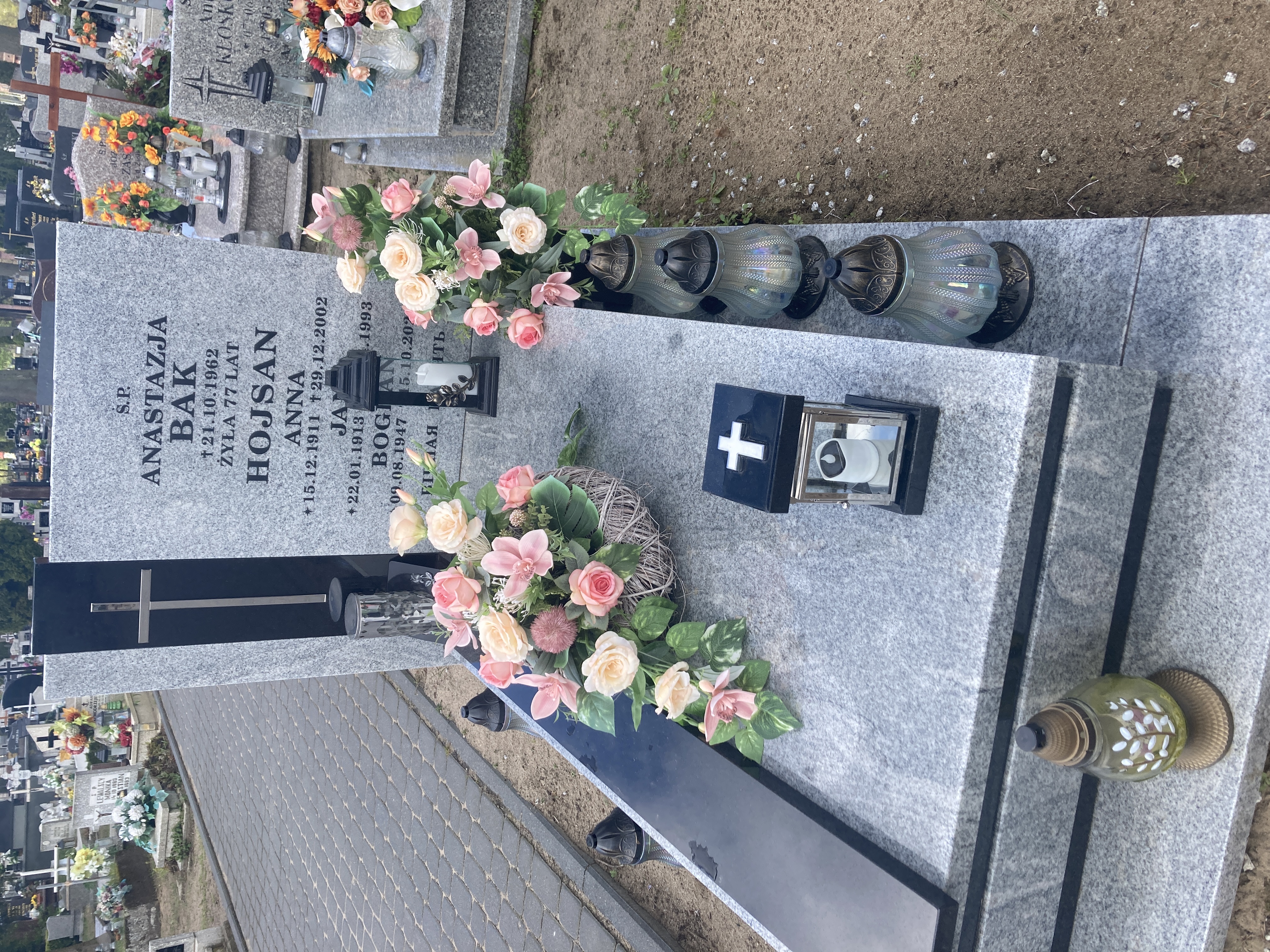 Anna Hojsan 1911 Czarne - Grobonet - Wyszukiwarka osób pochowanych