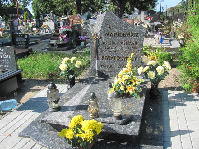 Grób Antoni Matulewicz