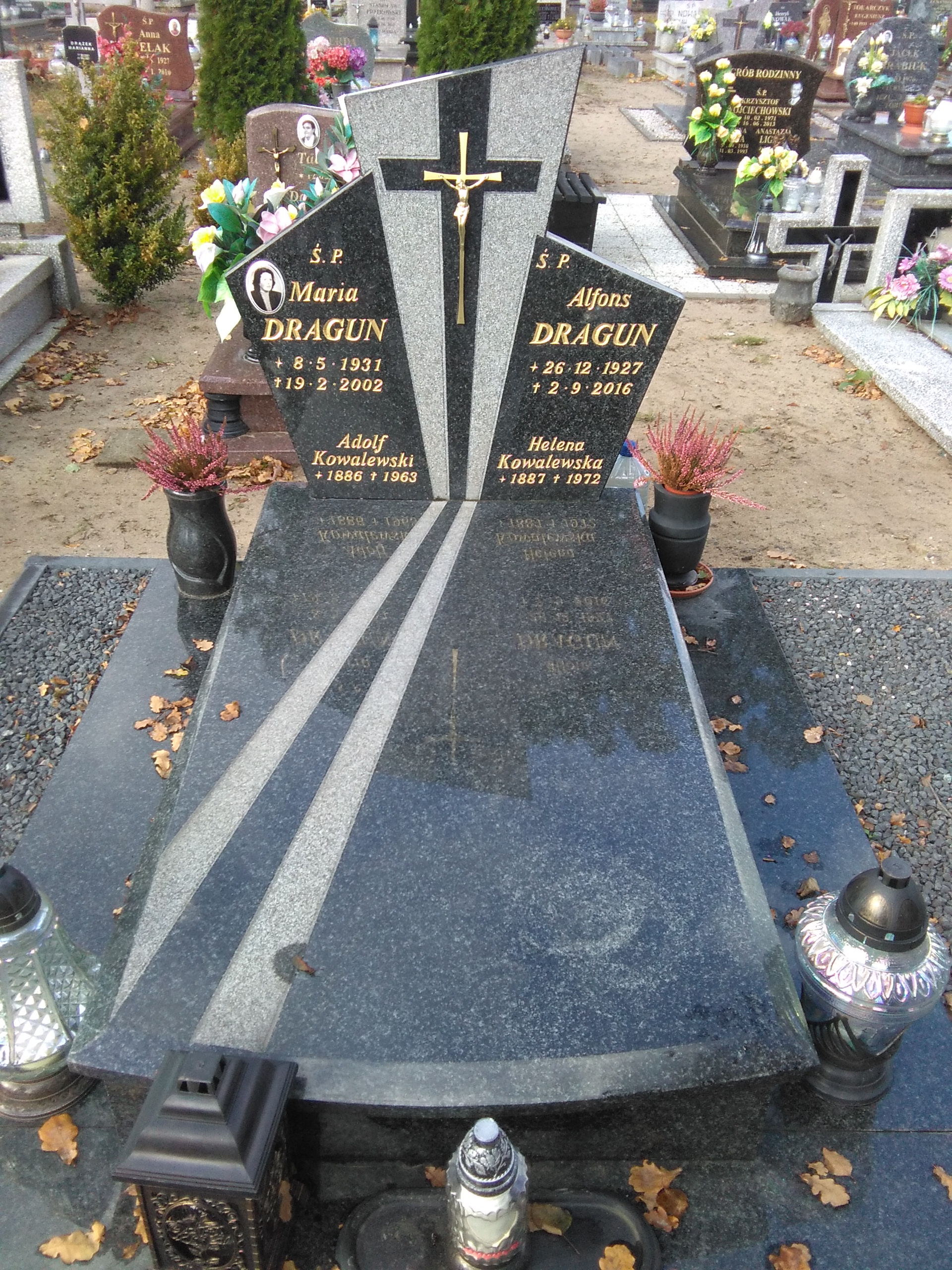 Maria Dragun 1931 Czarne - Grobonet - Wyszukiwarka osób pochowanych