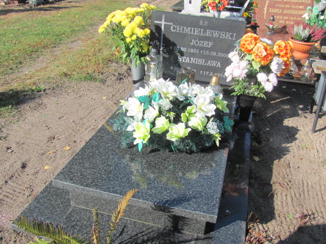 Józef Chmielewski 1925 Czarne - Grobonet - Wyszukiwarka osób pochowanych