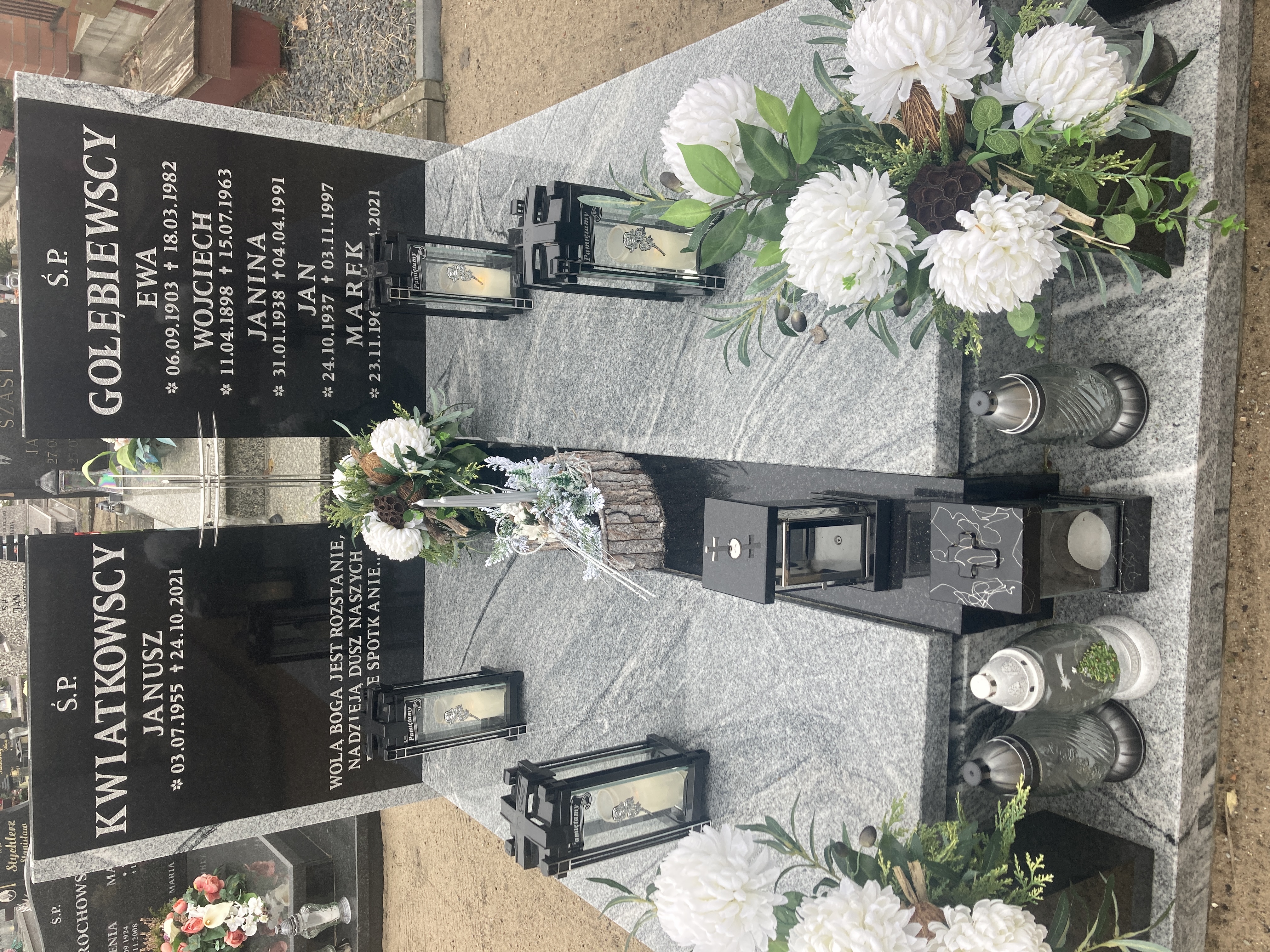 Janina Gołębiewska 1938 Czarne - Grobonet - Wyszukiwarka osób pochowanych