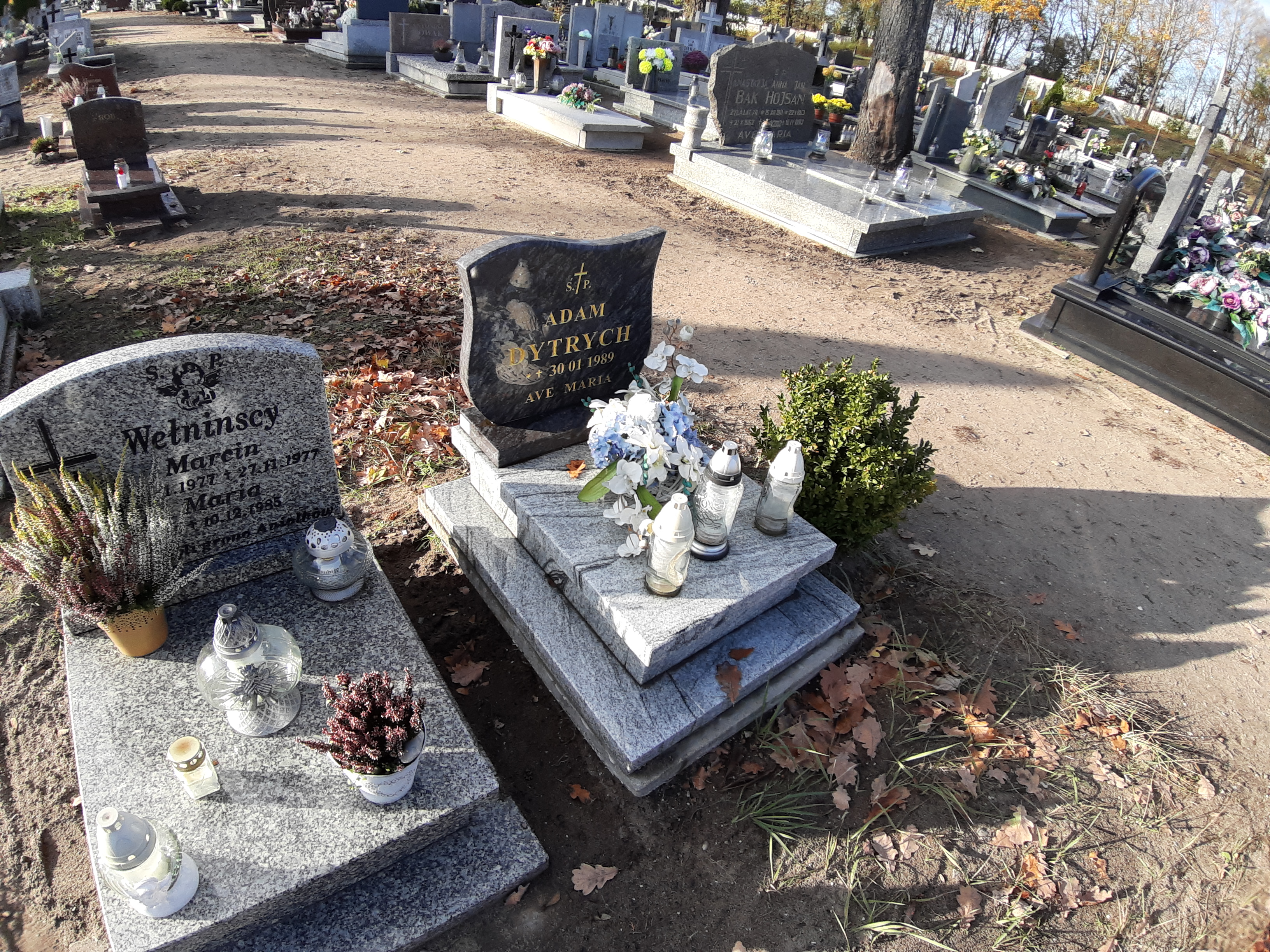 Adam Dytrych 1989 Czarne - Grobonet - Wyszukiwarka osób pochowanych