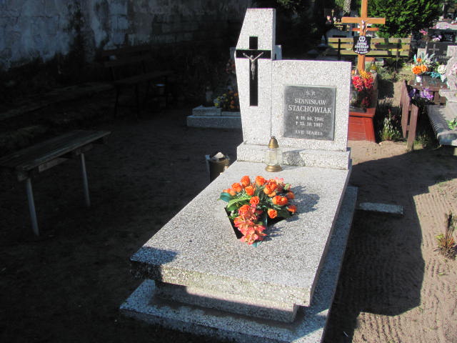 Stanisław Stachowiak 1946 Czarne - Grobonet - Wyszukiwarka osób pochowanych