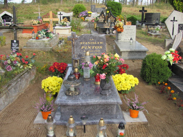 Grób Stanisław Pintos