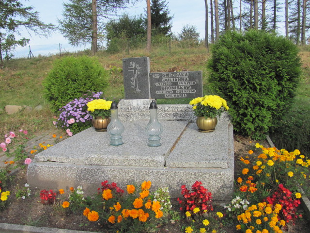 Grób Wacław Gwizdała