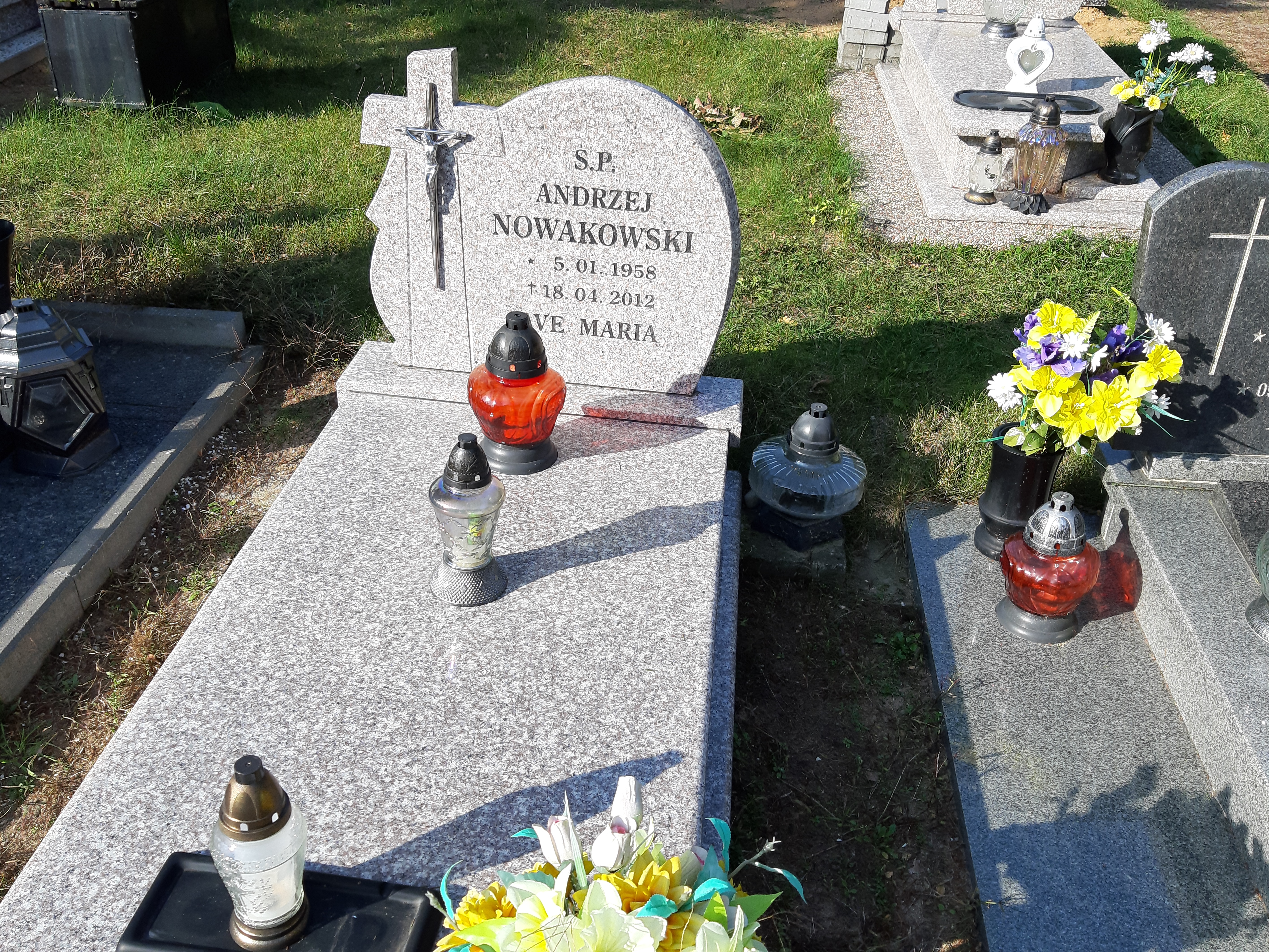 Grób Andrzej Nowakowski