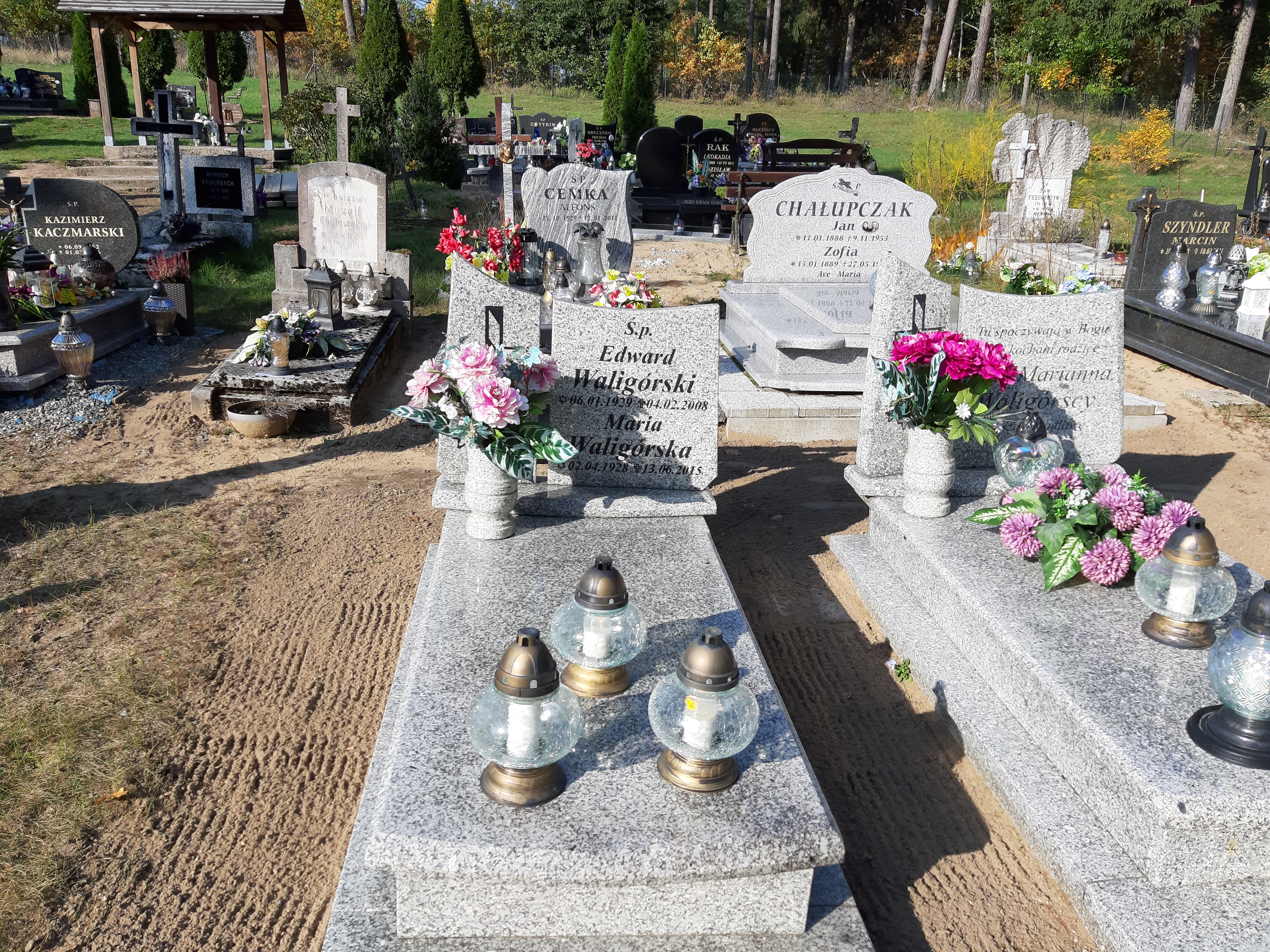 Grób Maria Waligórska