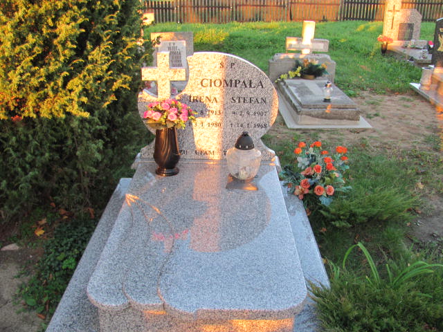 Grób Stefan Ciompała