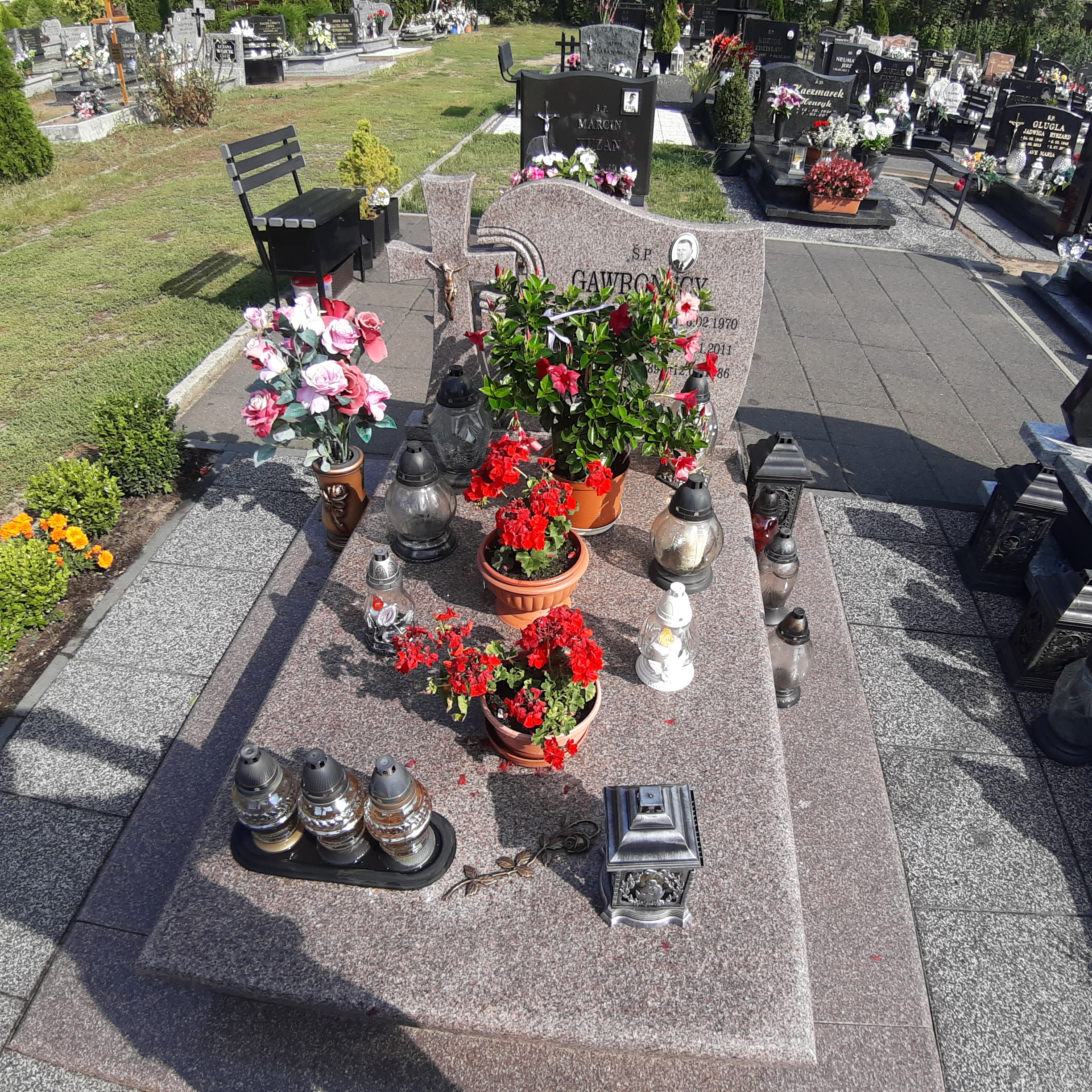 Grób Henryk Gawroński