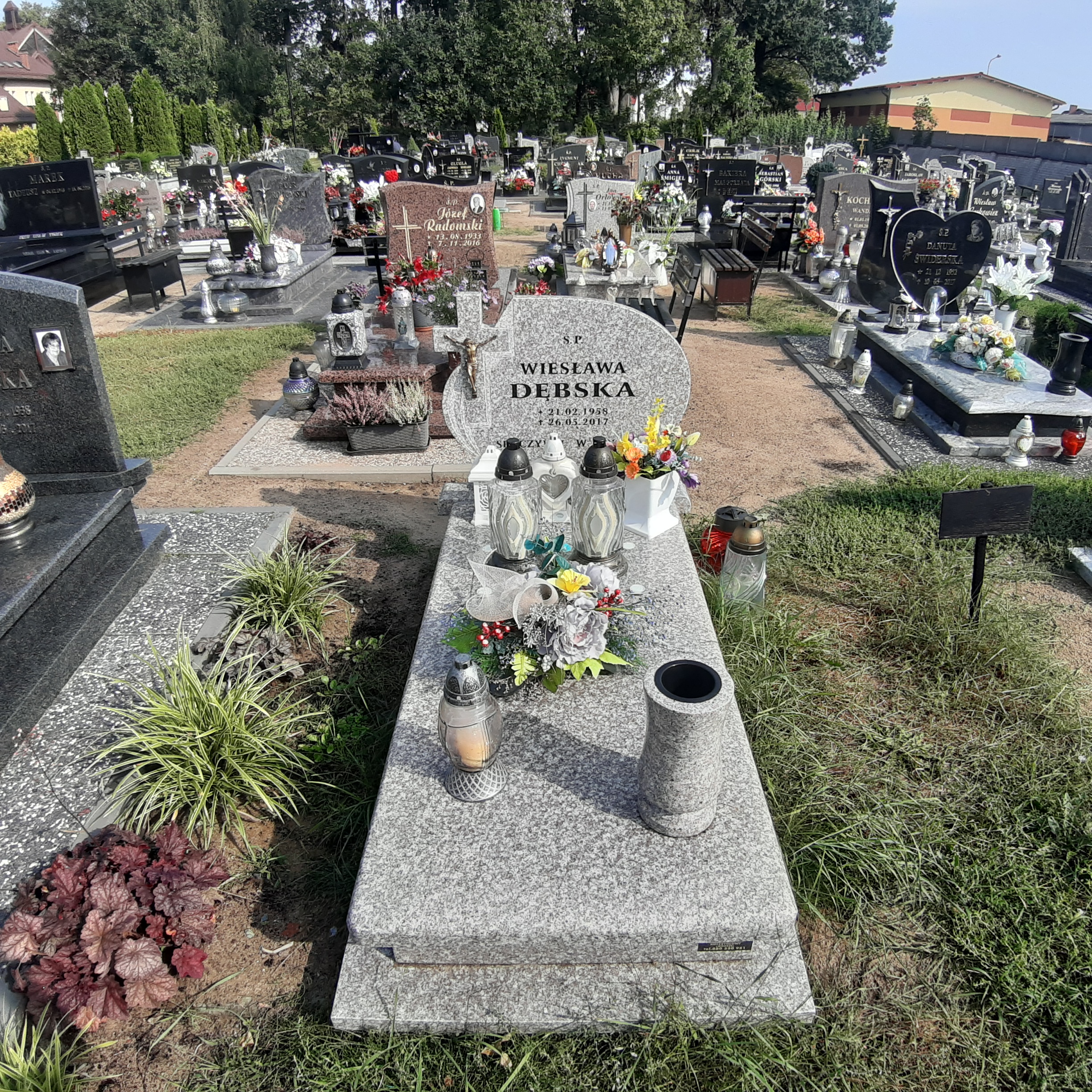 Wiesława Dębska 1958 Czarne - Grobonet - Wyszukiwarka osób pochowanych