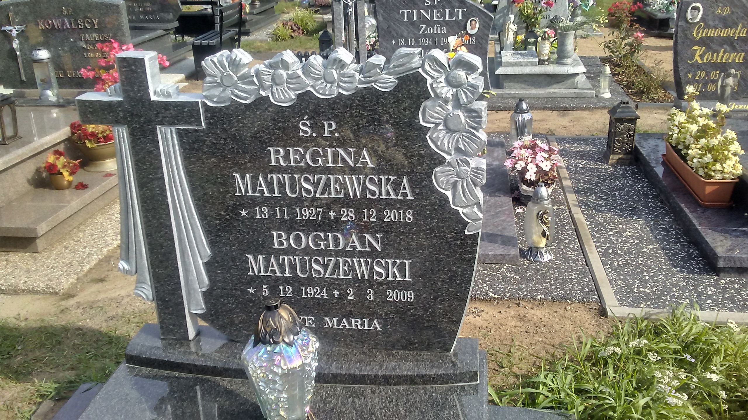 Regina Matuszewska 1927 Czarne - Grobonet - Wyszukiwarka osób pochowanych