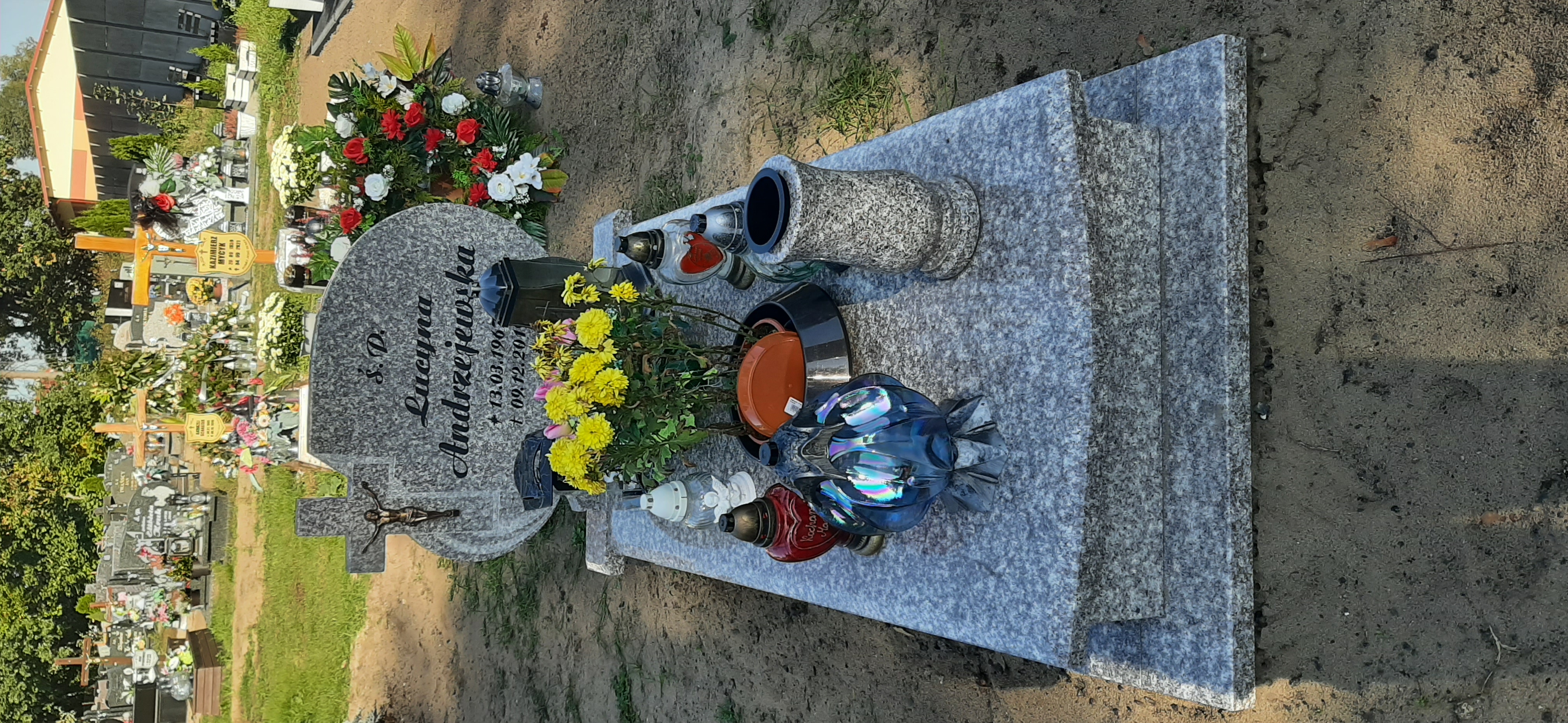 Lucyna Andrzejewska 1967 Czarne - Grobonet - Wyszukiwarka osób pochowanych