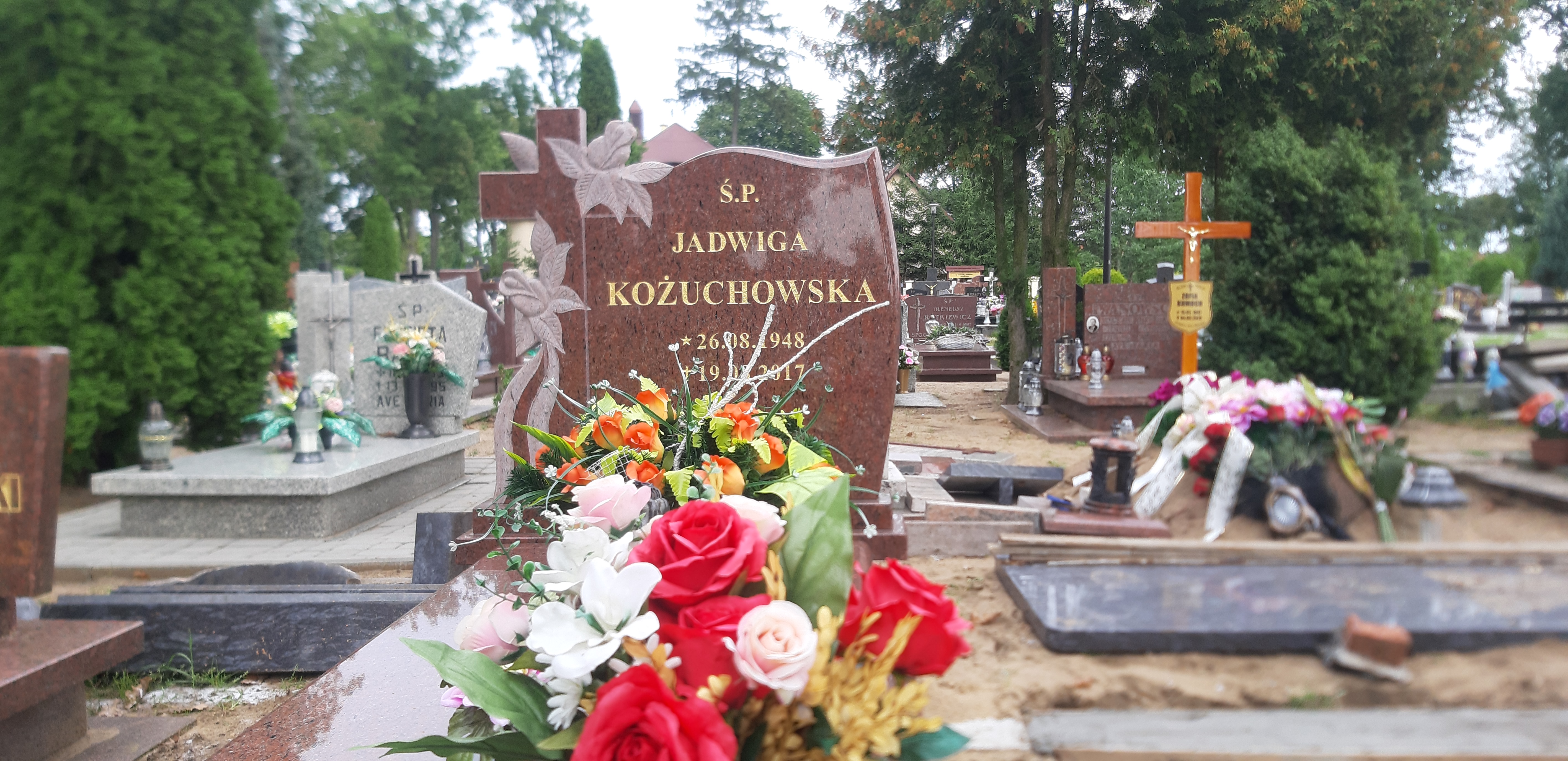 Jadwiga Kożuchowska 1948 Czarne - Grobonet - Wyszukiwarka osób pochowanych