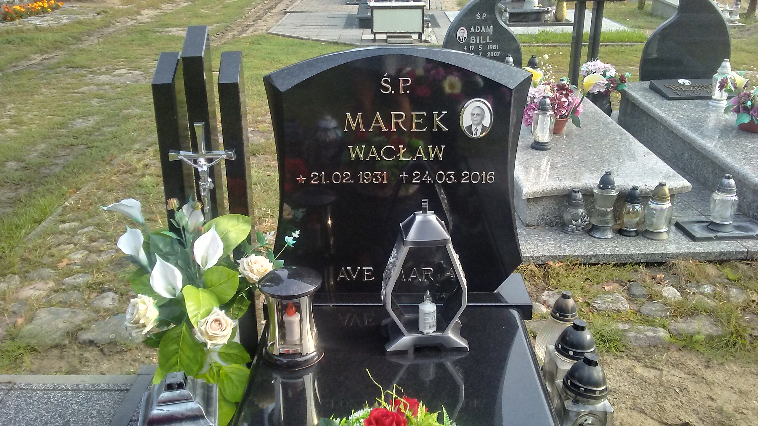 Wacław Marek 1931 Czarne - Grobonet - Wyszukiwarka osób pochowanych