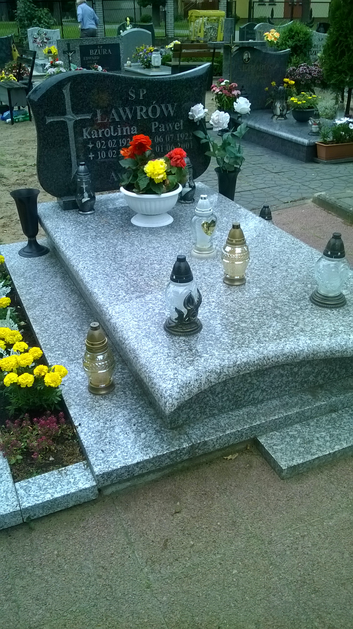 Grób Paweł Ławrów
