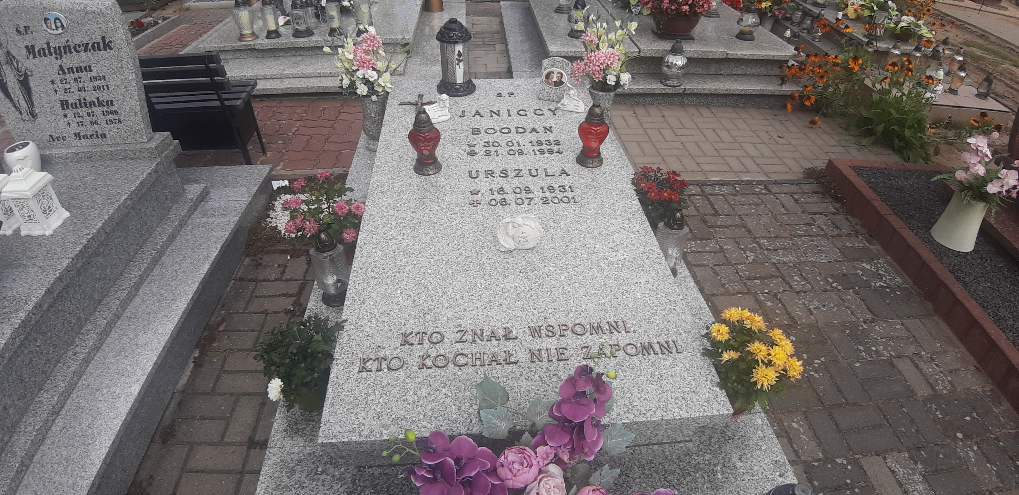 Grób Urszula Janicka