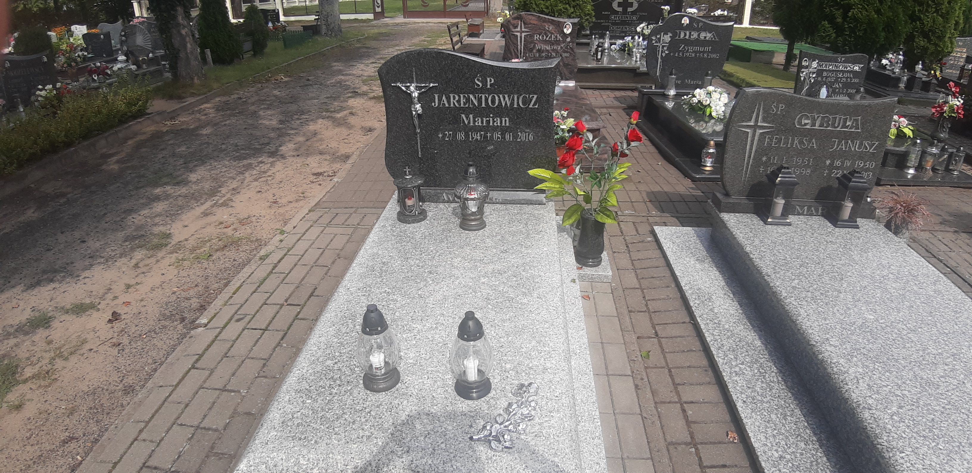 Grób Marian Jarentowicz